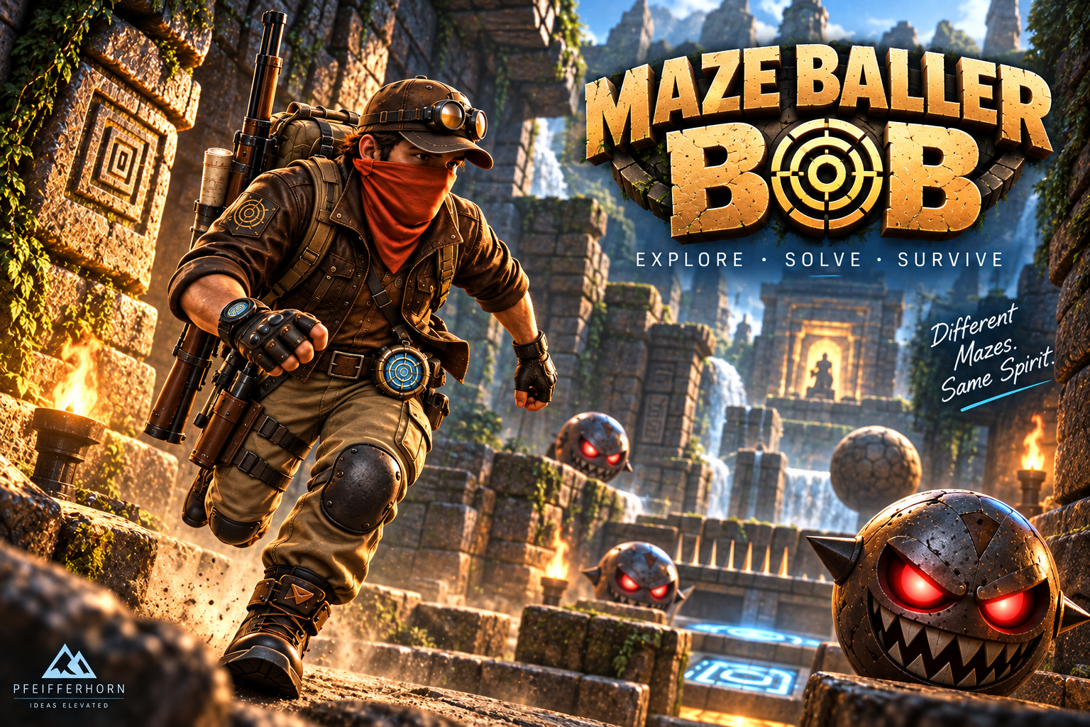 Maze Baller Bob